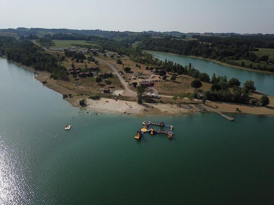 Les Chalets Du Lac De La Gimone Saint-Blancard Buitenkant foto